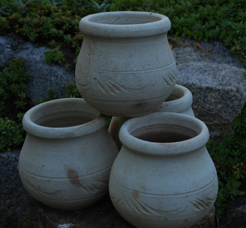 mediterrane Kräuterschale 4er Set